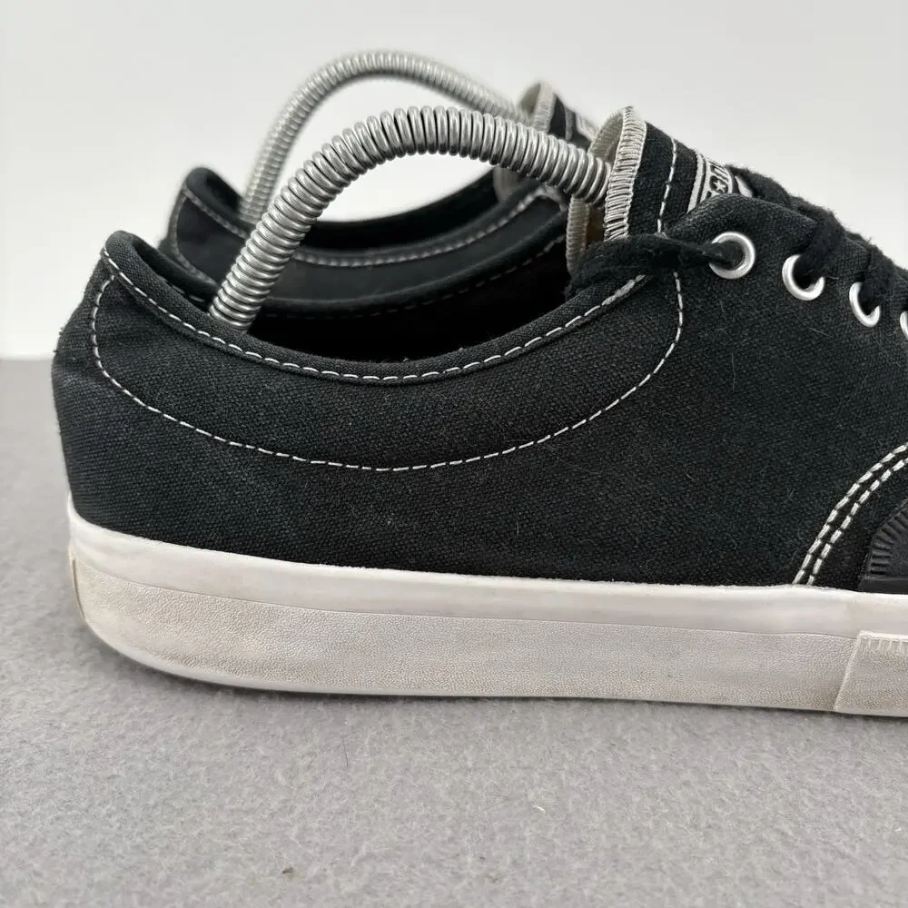 Converse Crimson Core Canvas OX Black Sneakers SZ 11.5 153465C Skate Shoes - Picture 9 of 16